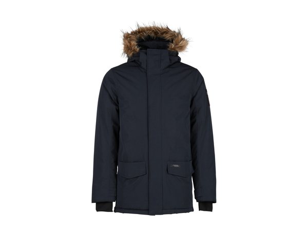 B Vertigo Men's Garren Winter Parka Jacket - Dark Navy