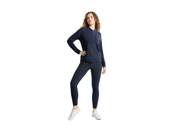 B Vertigo Women's Kareina Ultra Soft Half Zip Sweater - Salute Navy