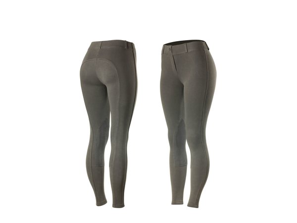 Horze Women's Ella Pull Up Knee Patch Tights