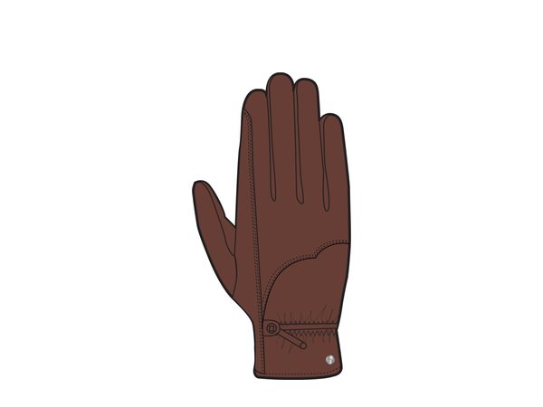 Horze Dakota Western Leather Gloves