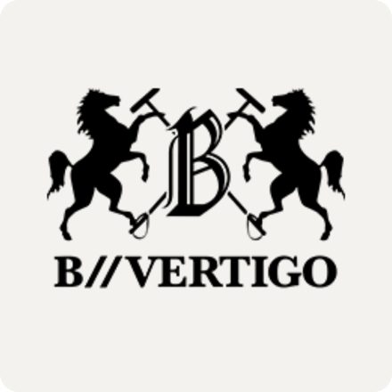 B Vertigo logo