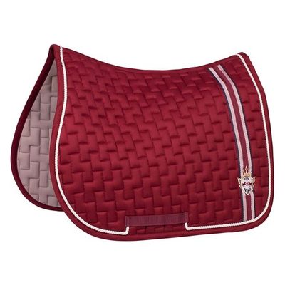 Equine Couture Ocala All Purpose Saddle Pad - Wine