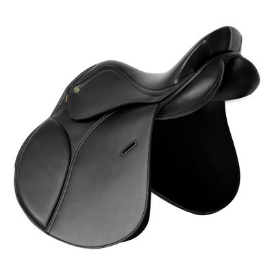 Henri de Rivel Vegan-X All Purpose Pony Saddle - Black