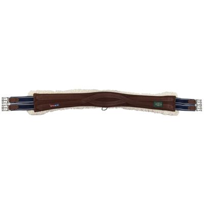 Henri de Rivel Pro Equicool Fleece Snap Girth - Havana