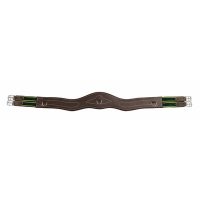 Henri de Rivel Contoured Leather Girth - Havana
