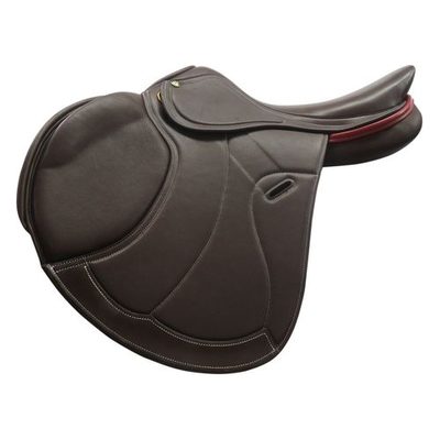 Henri de Rivel Cahill Covered Close Contact Saddle - Havana