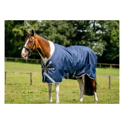 Amigo 1200D XL Turnout 150g - Navy/Titanium Grey/Silver