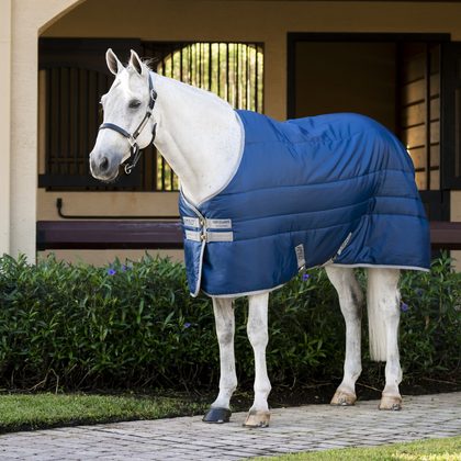 Amigo Ripstop Insulator Pony Stable 100g - Navy/Titanium Grey