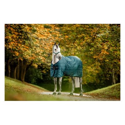 Amigo Ripstop Insulator Stable 350g - Dynasty Green/Navy/Silver