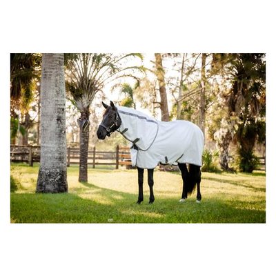 Amigo Summer Sheet Plus - Navy Check/Titanium Grey/Silver