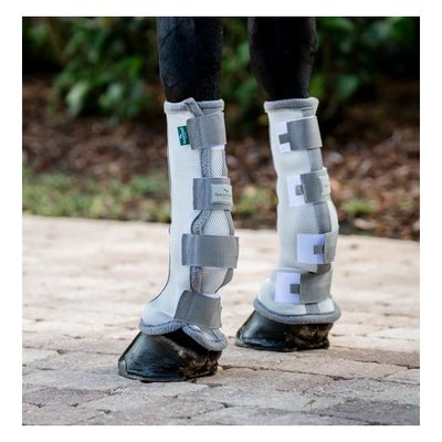 Amigo Fly Boots Pair - Silver/Titanium Grey/Silver