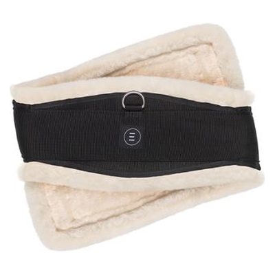 EquiFit Essential Dressage Girth w/UltraWool - Black/Natural