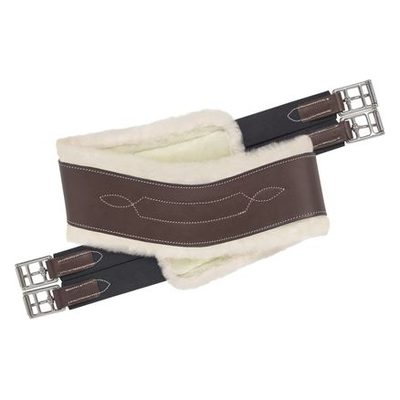 EquiFit Anatomical Hunter Girth w/UltraWool - Brown/Natural