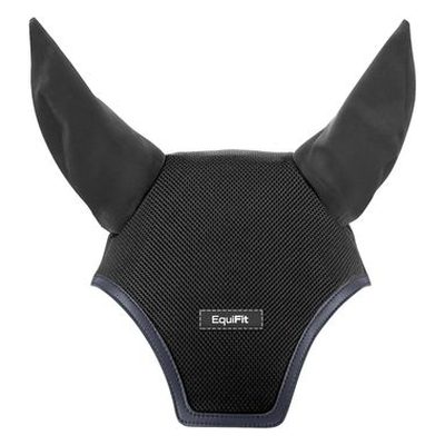 EquiFit Logo Ear Bonnet - Black