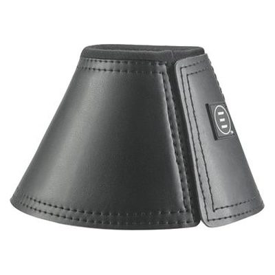 EquiFit Essential Bell Boot w/Rolled Polar Fleece - Black
