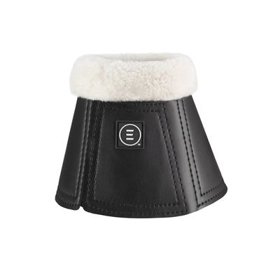 EquiFit Essential Bell Boot w/UltraWool - Black/Natural