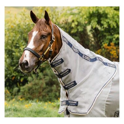 Rambo Protector Neck Cover - Silver/Navy/White/Beige