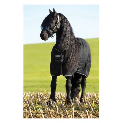 Rambo Stable Blanket 100g - Black/Black/Silver