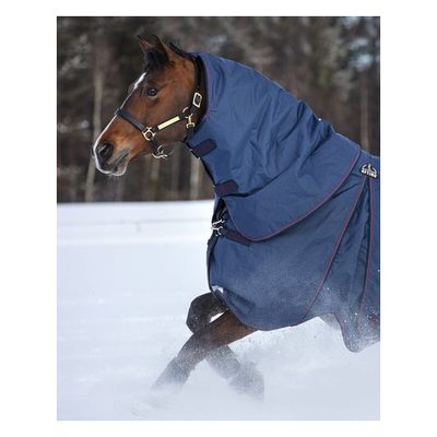Rambo Optimo Hood 150g - Navy/Burgundy/Teal/Navy
