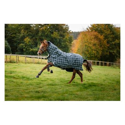 Rhino Plus Turnout Lite 100g - Hunter Check/Green/Navy