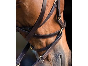 Horseware Micklem Multi Cross Over Strap - Brown