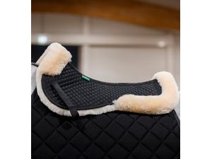Horseware Sheepskin Halfpad - Black/Natural