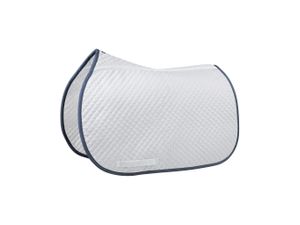 EquiFit Essential All Purpose Square Pad w/Trim - White/Navy