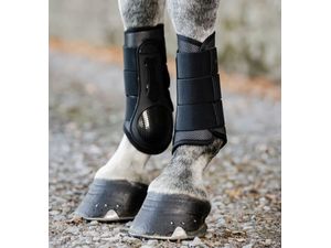 Horseware Pro Bamboo Brushing Boots - Black/Black