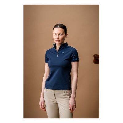 Alessandro Albanese Women's Gia Tech Quarter Zip - Navy