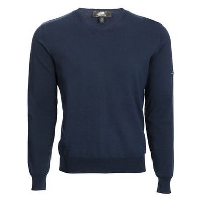 Alessandro Albanese Men's Classic Light Sweater - Navy