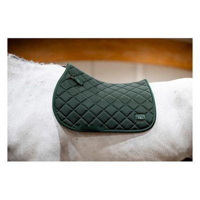Alessandro Albanese Performance Jump Saddle Pad - Hunter Green