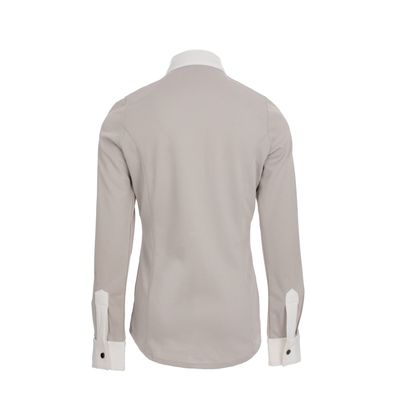 Alessandro Albanese Kids' Kara CleanCool Long Sleeve Competition Shirt - Grey