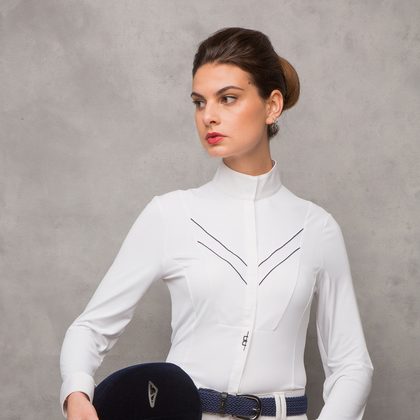 Alessandro Albanese Women's Porto Competition Shirt - White