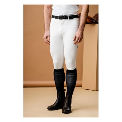 Alessandro Albanese Men's Vico Breeches - White
