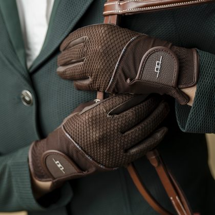 Alessandro Albanese Motion Lite Mesh Gloves - Brown