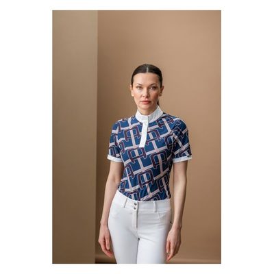 Alessandro Albanese Women's Alcina Short Sleeve Show Shirt - Primatova Monogram