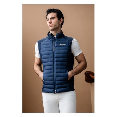 Alessandro Albanese Men's Kari Gilet - Navy