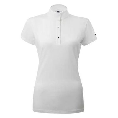 Alessandro Albanese Women's Houston Short Sleeve Competition Shirt - White