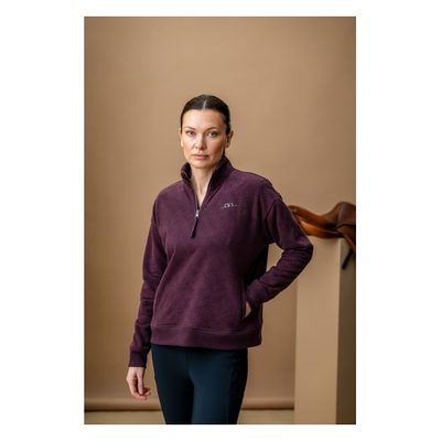 Alessandro Albanese Women's Gabriella Half Zip Sweatshirt - Primatova