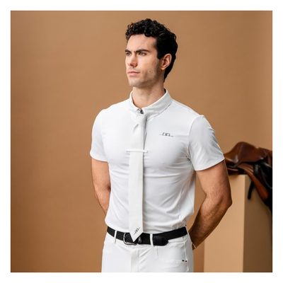 Alessandro Albanese Men's Gabrio Competition Shirt - White