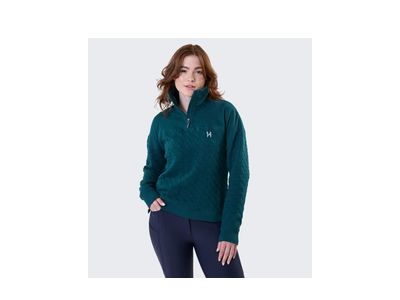 Horseware Women's Liberty Winter Sweatshirt - Dynasty Green