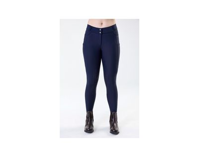 Horseware Women's Flexfit Winter Full Seat Breeches - Navy