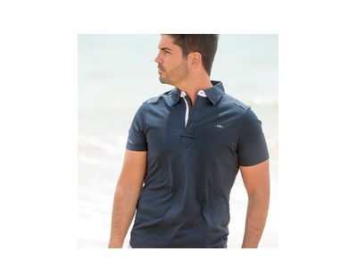 Horseware Men's Prato Classic Polo - Ombre Blue