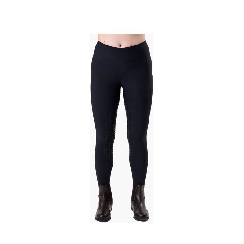 Horseware Women's Optifit Winter Full Seat Riding Tights in black