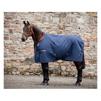 Horseware Signature Stable 200g - Navy/Brown/Silver