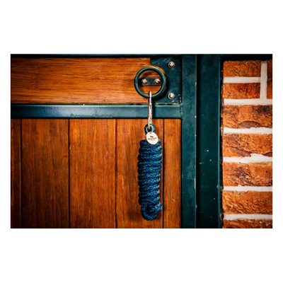 Horseware Signature Lead Rope - Navy/Hunter Green