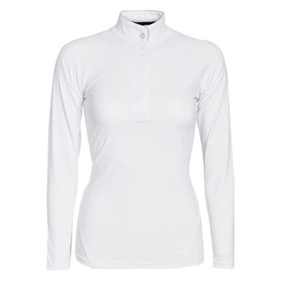 Horseware Women's Sara Long Sleeve Competition Shirt - White