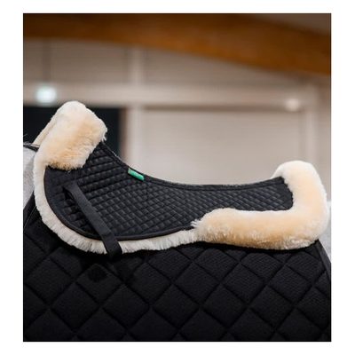 Horseware Sheepskin Halfpad - Black/Natural