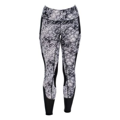 Horseware Women's Knee Patch Riding Tights - Dapple Print