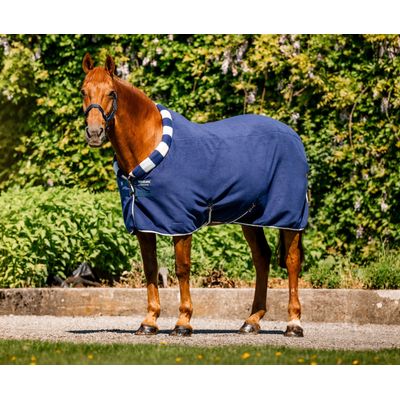Horseware Newmarket Cosy Fleece Cooler - Witney Navy